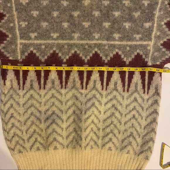 Alafoss Icewool | unisex Sz Large L | Ivory Pure Virgil Wool Sweater - Picture 4 of 6